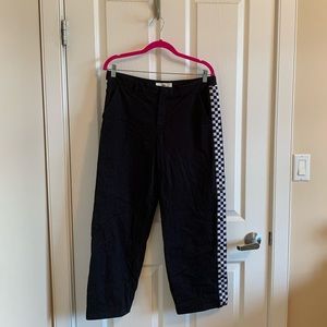 Vans Wide Leg Snap Off Ankle Pants